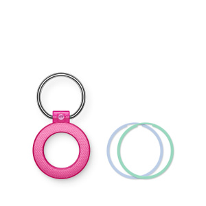 mophie Knit Puck for AirTag - Pink - Apple