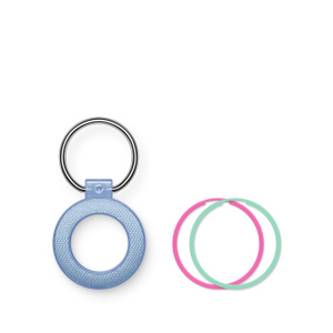mophie Knit Puck for AirTag - Blue - Apple