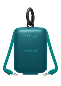 Apple PowerCD & Powered Sparkers Ⅱ セット Twelve South PowerClip Power Bank & Charger - Blue - Education - Apple