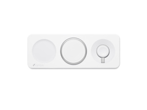 Nimble Podium 3-in-1 Wireless Charger - White - Apple (CA)