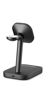 Mophie 3-in-1 Wireless Charge Stand - Black - Apple