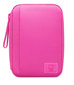 Herschel Cloudform Burrard Organizer Tech 收纳包，正面外观，拉链拉绳位于左上角，右下角缝有 Herschel 标志。