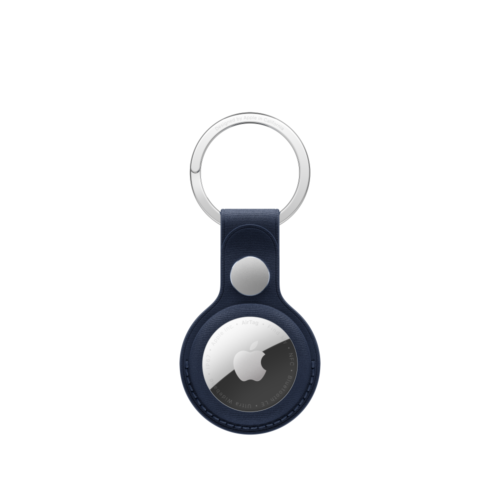 AirTag FineWoven Key Ring - Deep Blue – MA7H4ZM/A