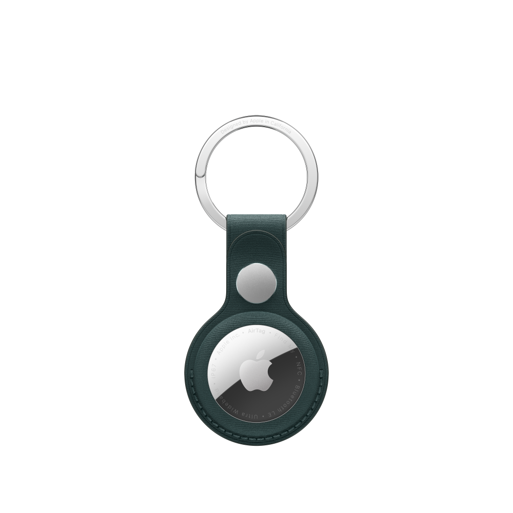 AirTag FineWoven Key Ring - Dark Green – MA7J4ZM/A