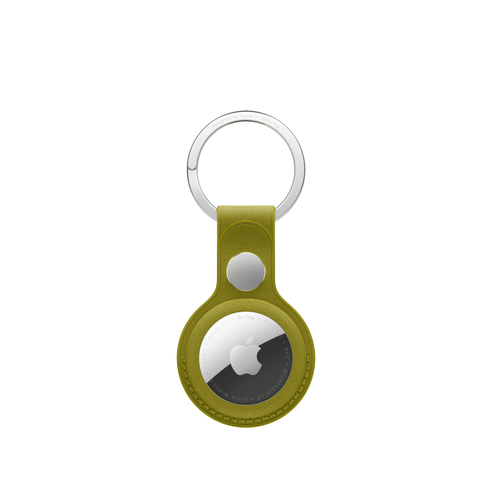 AirTag FineWoven Key Ring - Chartreuse – MA7L4ZM/A