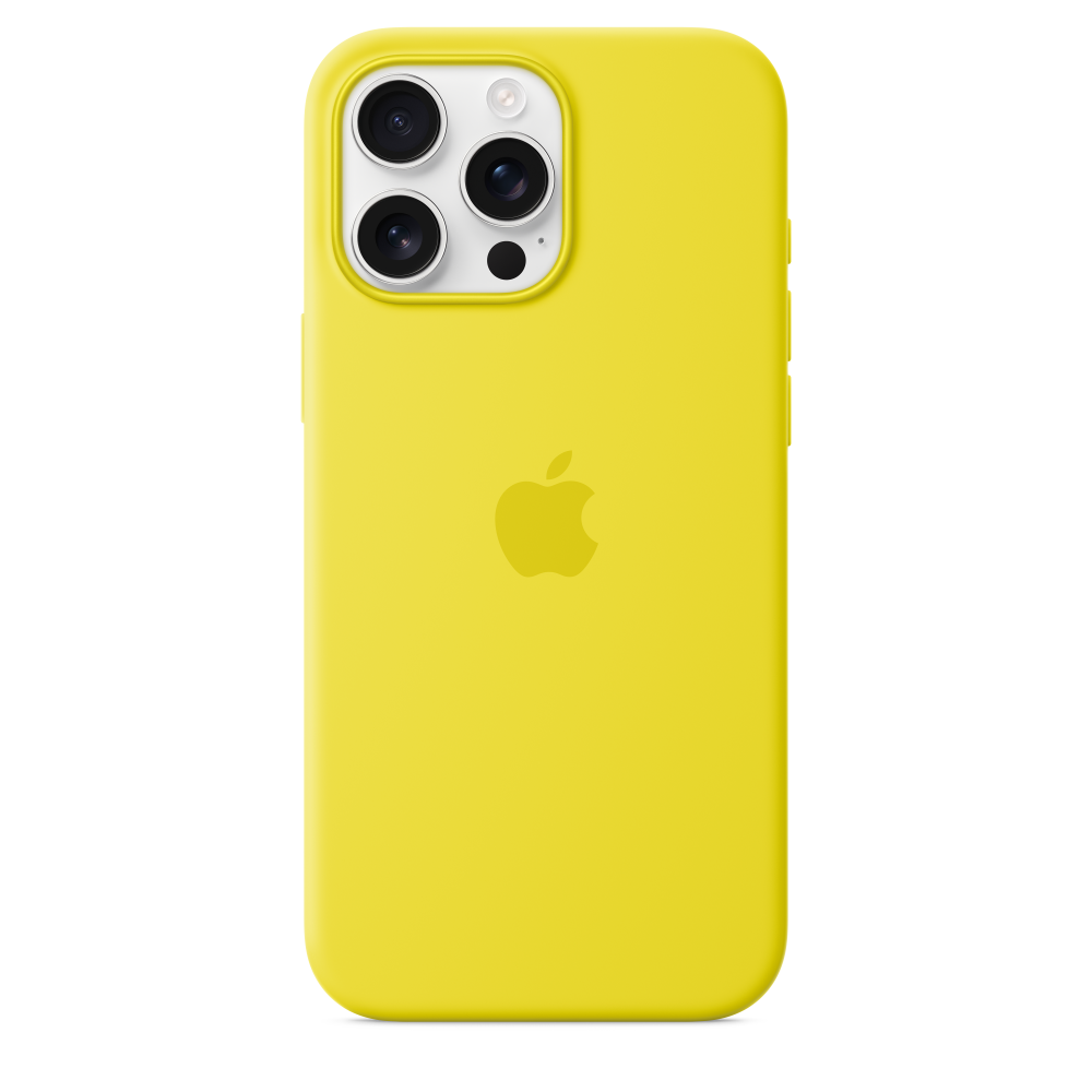 iPhone 16 Pro Max Silicone Case with MagSafe - Star Fruit – MA7U4ZM/A