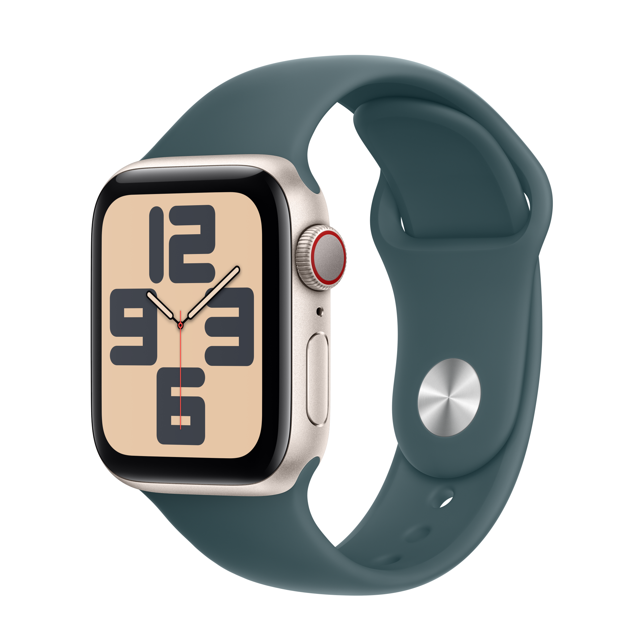 Apple Watch SE (GPS + Cellularモ‍デ‍ル) - 40mmスターライト  