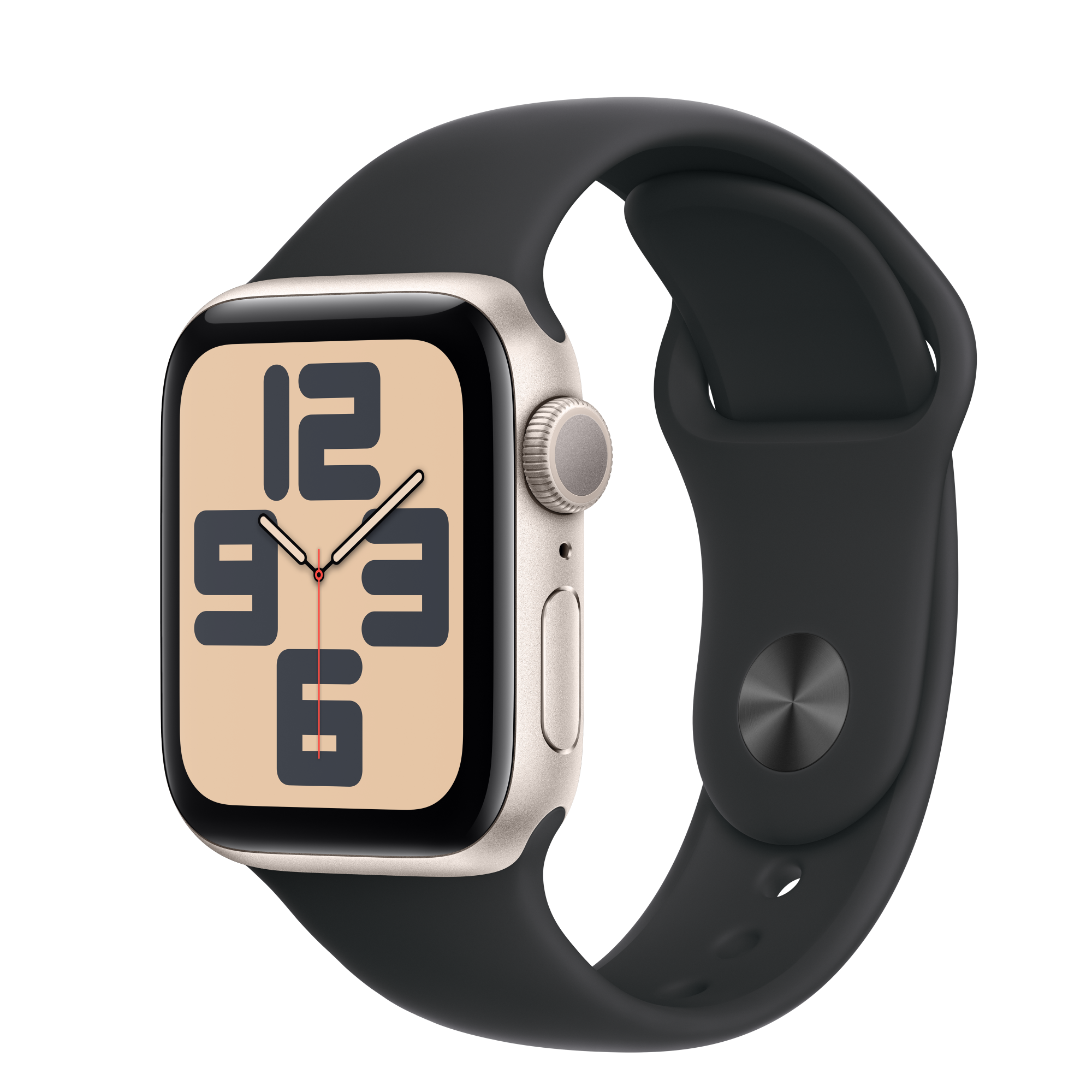 Apple Watch SE (GPSモデル) - 40mmスターライトアルミニウムケースと  