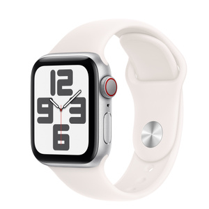 Buy Apple Watch SE GPS + Cellular, 40mm Silver Aluminum Case with 