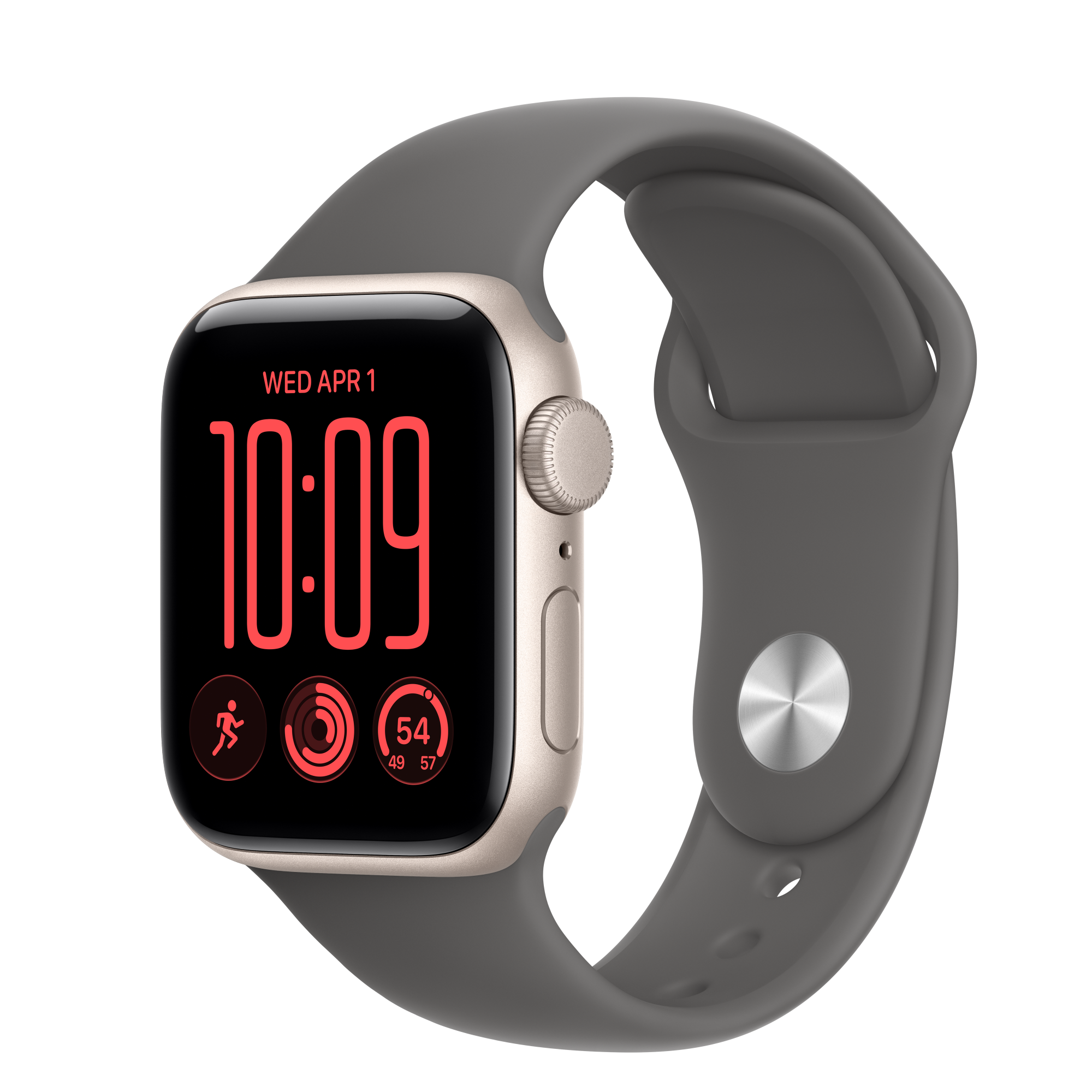 Buy Apple Watch SE 3 GPS, 40mm Starlight Aluminum Case with Stone 