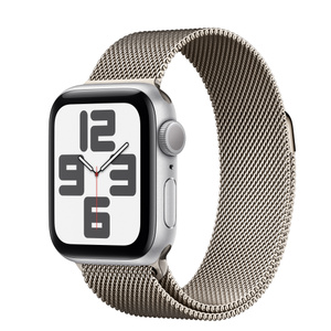 Apple Watch SE (GPSモデル) - 40mmシルバーアルミニウムケースと  
