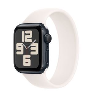 Buy Apple Watch SE GPS, 40mm Midnight Aluminum Case with Light Blush ...