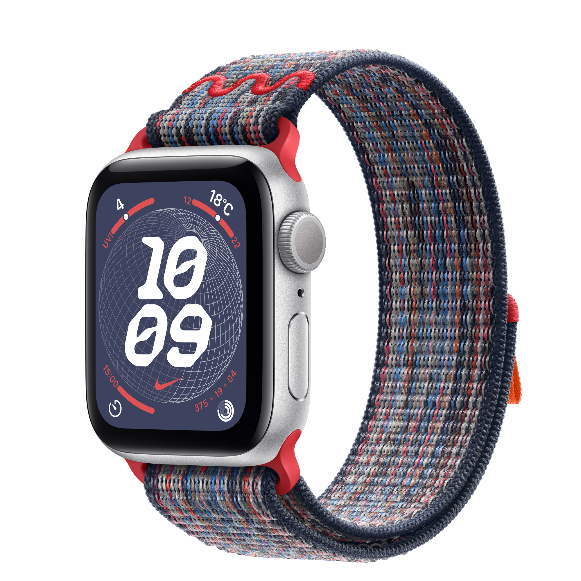 Apple Watch SE (GPSモデル) - 40mmシルバーアルミニウムケースと  