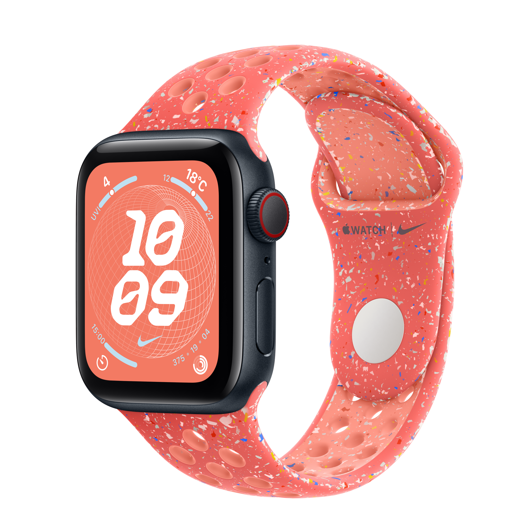 Apple Watch SE (GPS + Cellularモ‍デ‍ル) - 40mmミッドナイト  