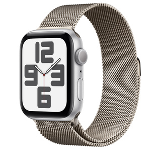 Apple Watch SE (GPSモデル) - 44mmシルバーアルミニウムケースと  