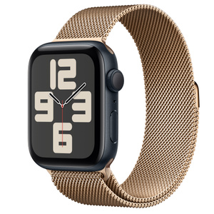Apple Watch SE ( GPSモデル) - 40mm ゴールドアルミニウムと 