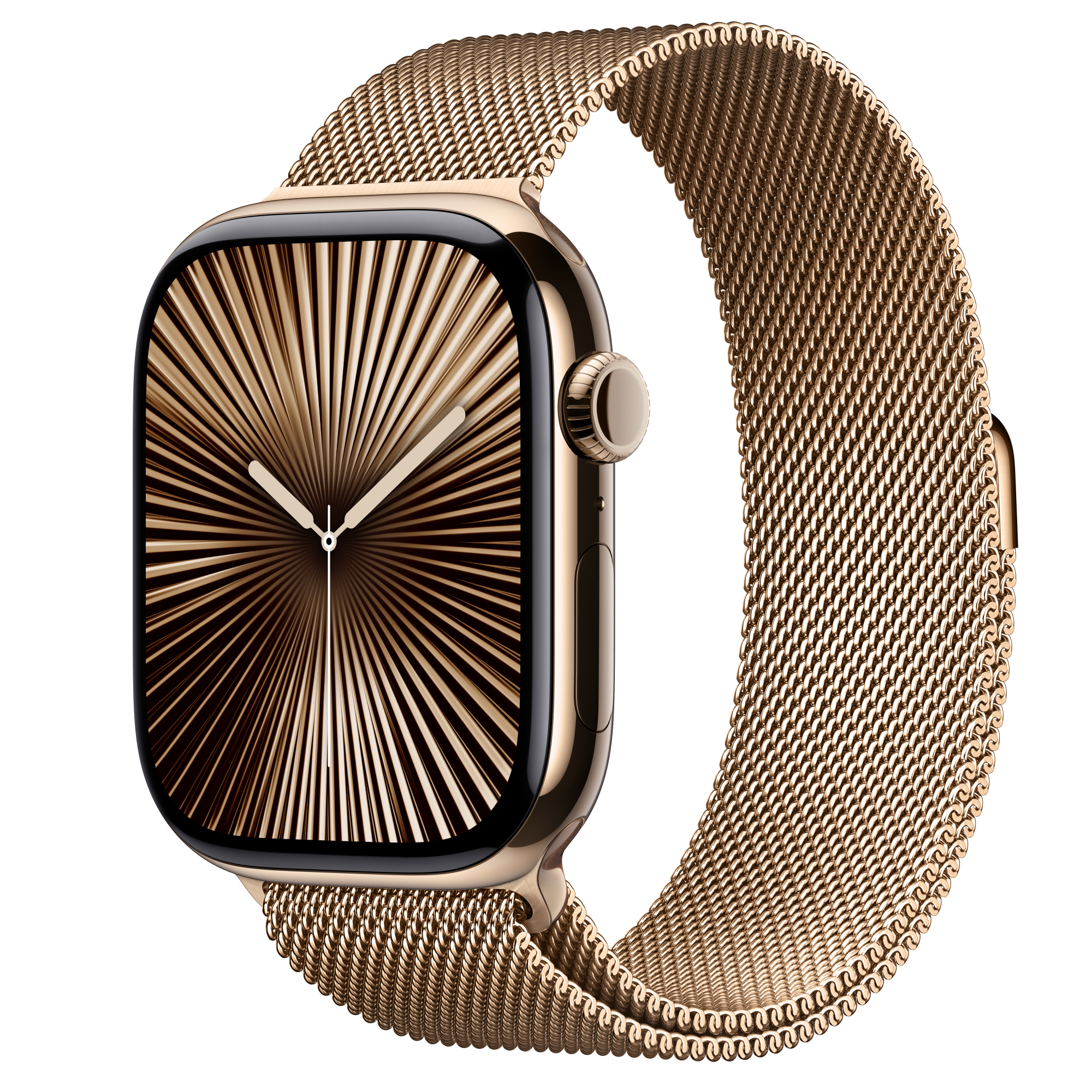 Buy Apple Watch Series 10 GPS Cellular, 46mm Gold Titanium Case