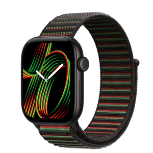 Buy Apple Watch Series 12 GPS, 42mm Black Aluminium Case with Black ...