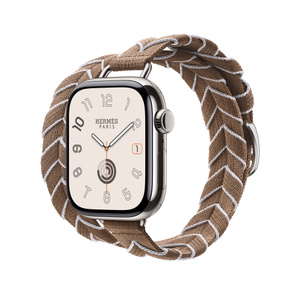 2744 Apple Watch エルメス　エトゥープ　ドゥブルトゥール　二重 2744 Apple Watch エルメスエトゥープドゥブルトゥール二重