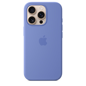 iPhone 16 Pro Silicone Case with MagSafe – Periwinkle - Apple