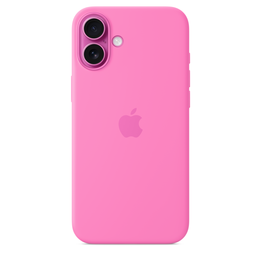 iPhone 16 Plus Silicone Case with MagSafe - Peony – MDGR4ZM/A