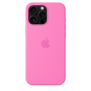 iPhone 16 Pro Max Silicone Case with MagSafe – Peony