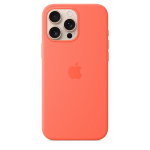 【新品】純正 iPhone 16 Pro Max シリコンケース・タンジェリン② iPhone 16 Pro Max Silicone Case with MagSafe – Tangerine - Apple