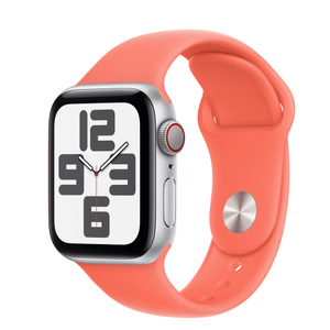 Apple Watch SE (GPS + Cellularモ‍デ‍ル) - 40mmシルバーアルミニウム  