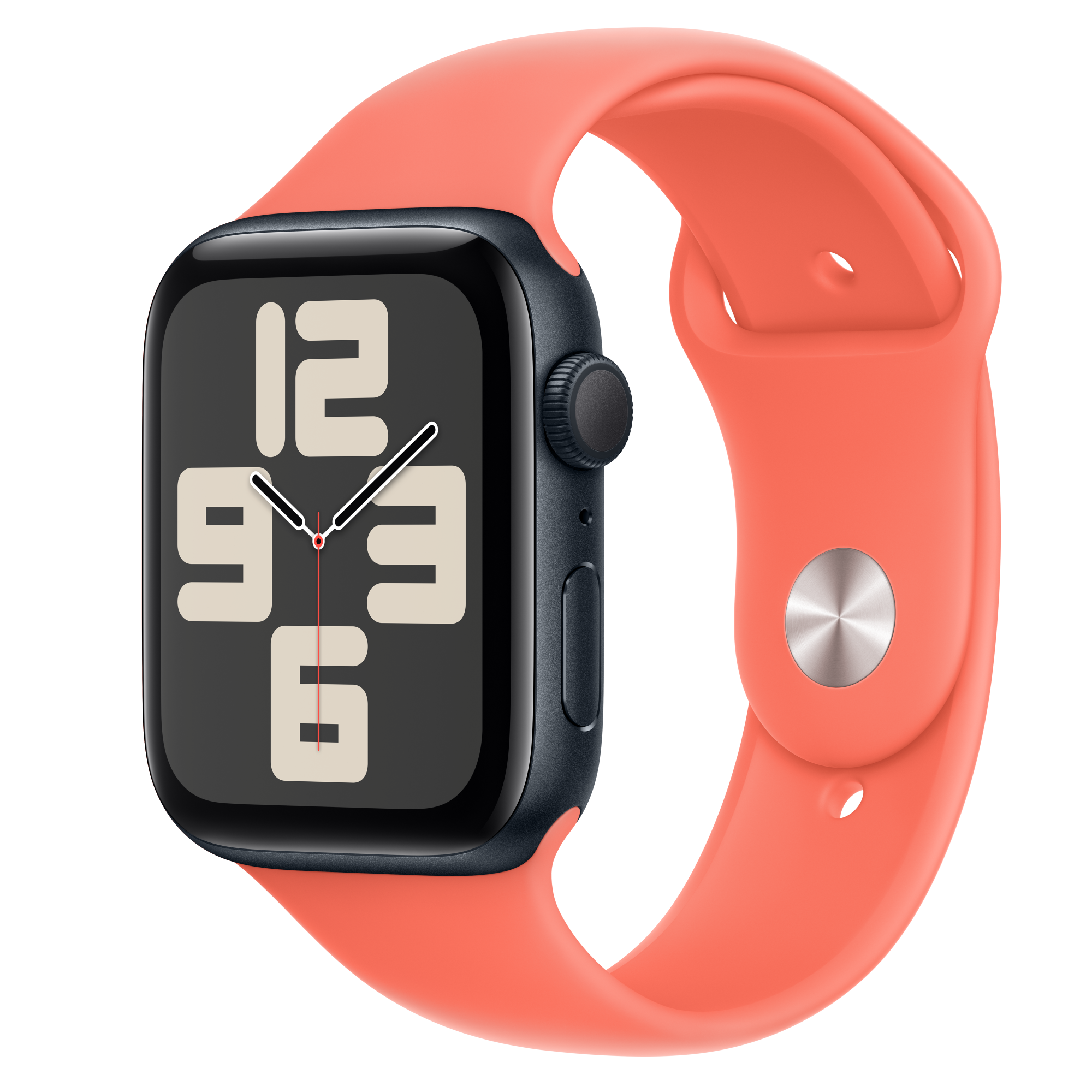 Apple Watch SE (GPSモデル) - 44mmミッドナイトアルミニウムケースと 