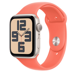 Apple Watch SE (GPSモデル) - 44mmスターライトアルミニウムケースと 