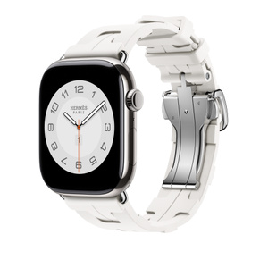 名東】エルメス シンプルトゥール キリム ホワイト 白 SV金具