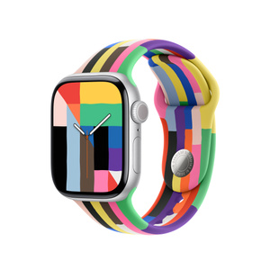 Apple - 【廃盤カラー】Apple Watch 純正 プライドエディション 42/44mm 42mmケース用プライドエディションスポーツバンド - S/M - Apple（日本）