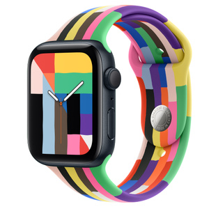 Apple Watch SE (GPSモデル) - 44mmミッドナイトアルミニウムケースと  