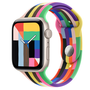 Buy Apple Watch SE GPS, 44mm Starlight Aluminium Case with Pride