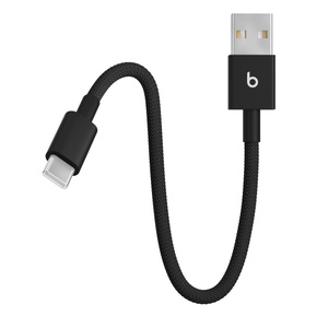 Beats USB-A – USB-C編み込み式充電ショートケーブル（20cm）– ボルト
