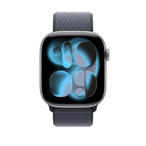 Sport Loop Apple Watch Blue Milanese Loop 46mm Anchor Blue Sport