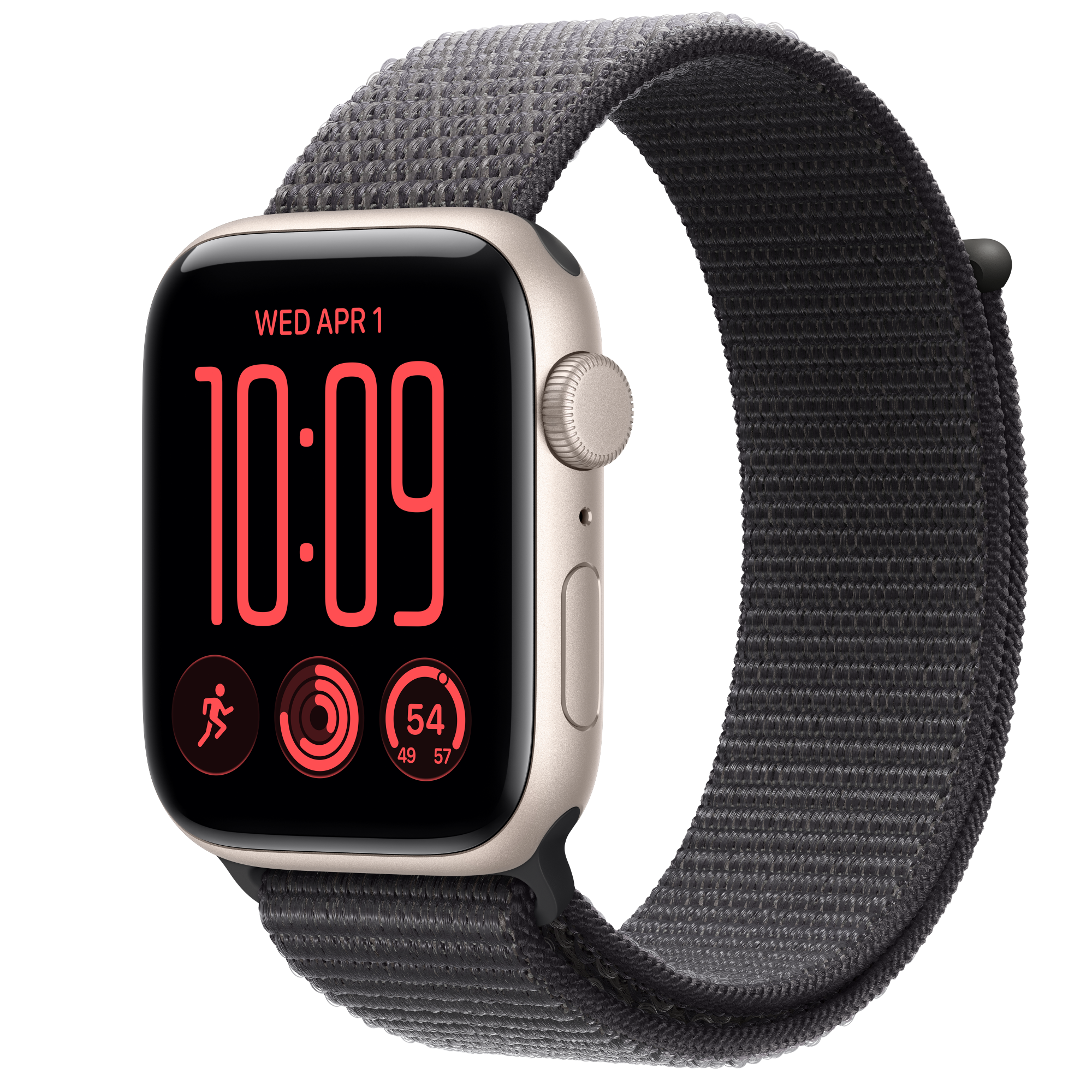 Apple Watch SE 3 (GPSモデル) - 44mmスターライトアルミニウムケース 