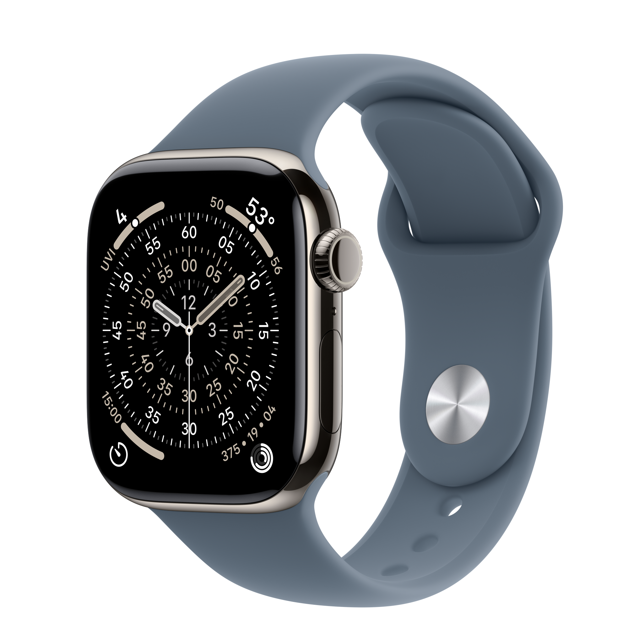 Buy Apple Watch Series 11 GPS + Cellular, 42mm Natural Titanium 