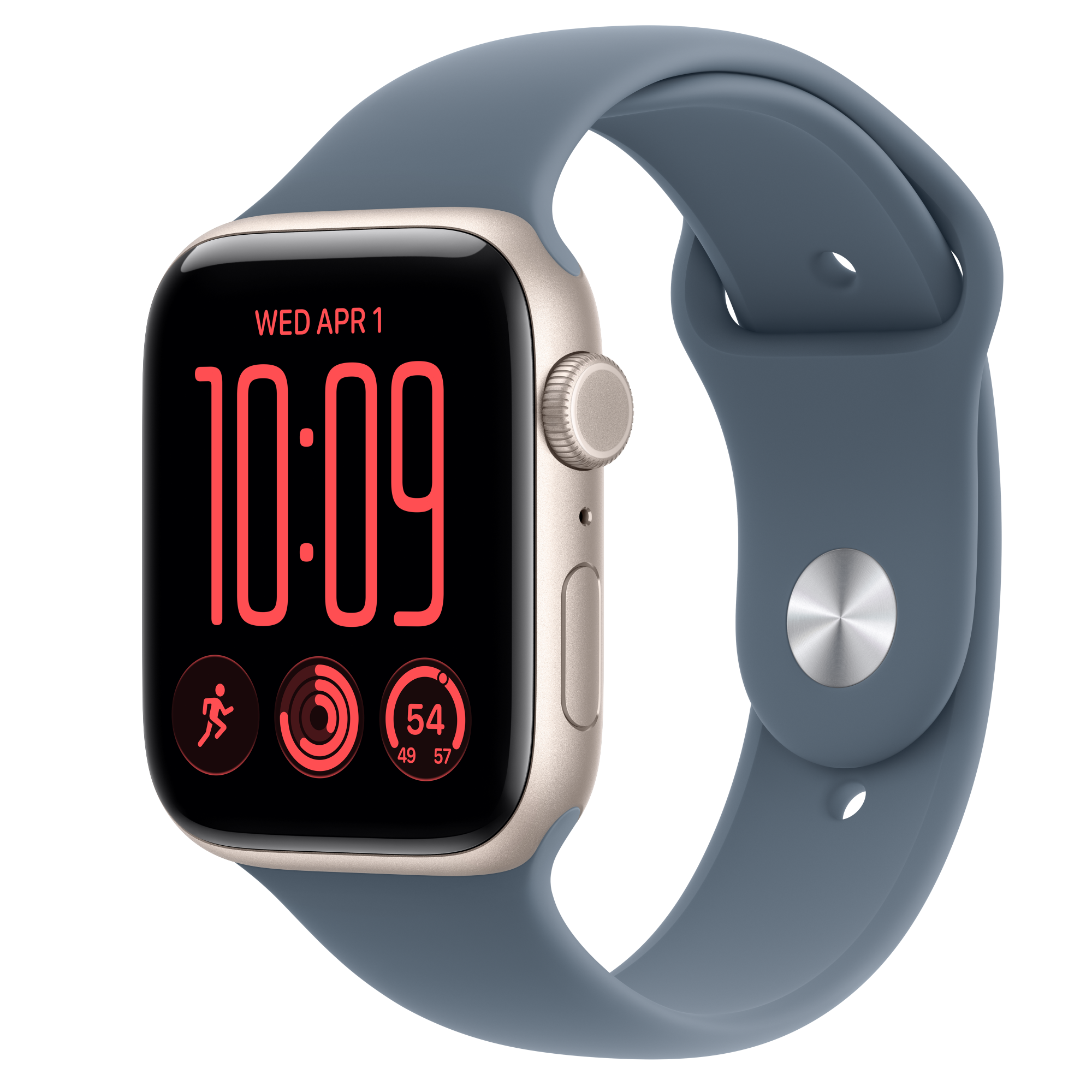 Apple Watch SE 3 (GPS + Cellularモ‍デ‍ル) - 44mmスターライト 