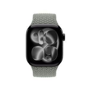 AppleWatch純正 41mmオリーブブレイデッドソロループ - サイズ4 Apple Watch バンド ブレイデッドソロループ 41mm 3 オリーブ - メルカリ