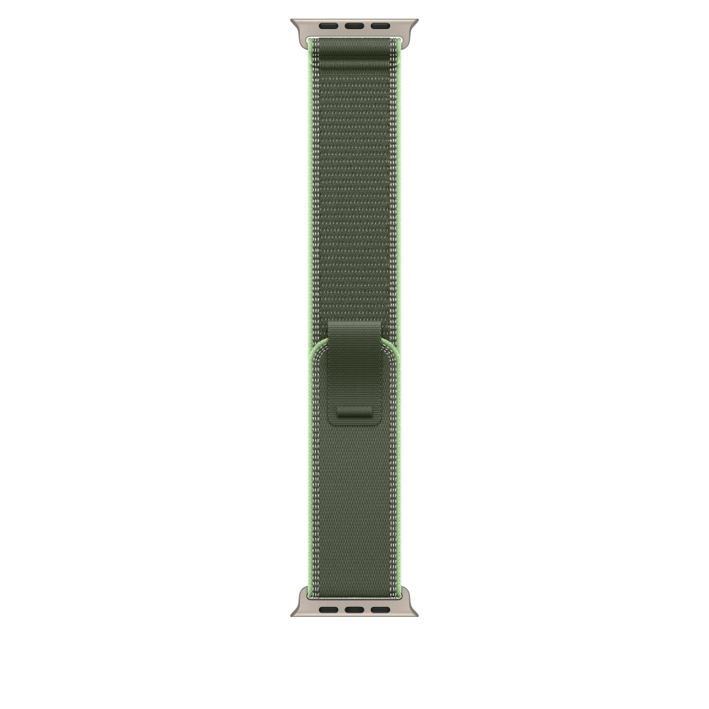49mm Green/Neon Trail Loop - S/M - Natural Titanium Finish – MFT44ZM/A
