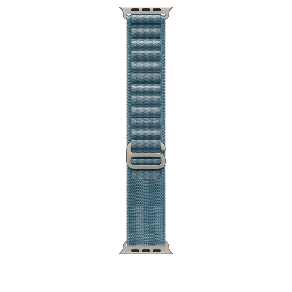 49mm Light Blue Alpine Loop - Small - Natural Titanium Finish – MFTH4ZM/A