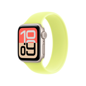 40mm Neon Yellow Solo Loop - Size 0 - Apple