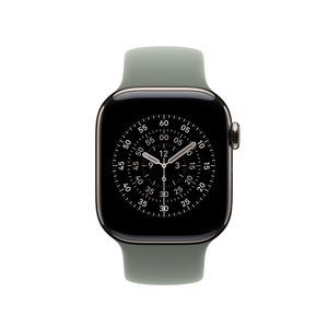 42mmケース用グリーングレイソロループ - サイズ0 - Apple（日本）