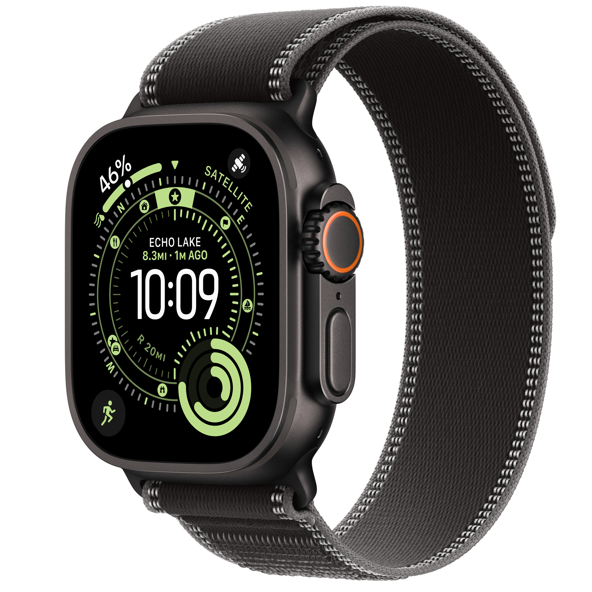 Buy Apple Watch Ultra 3 GPS + Cellular, 49mm Black Titanium Case 