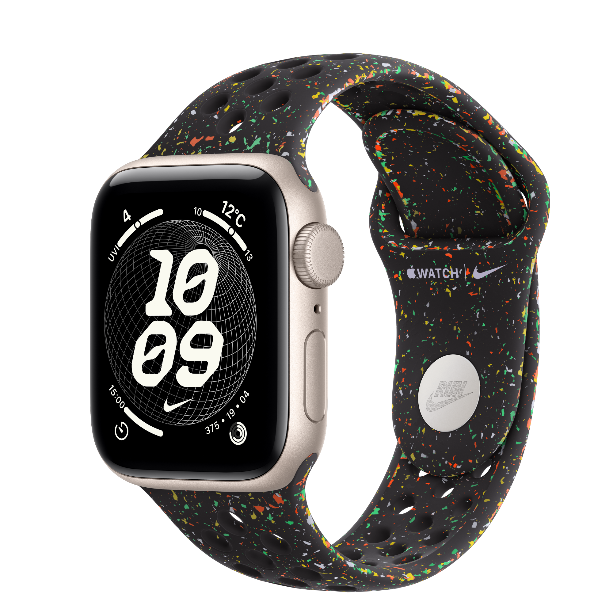 Apple Watch SE 3 (GPSモデル) - 40mmスターライトアルミニウムケース 