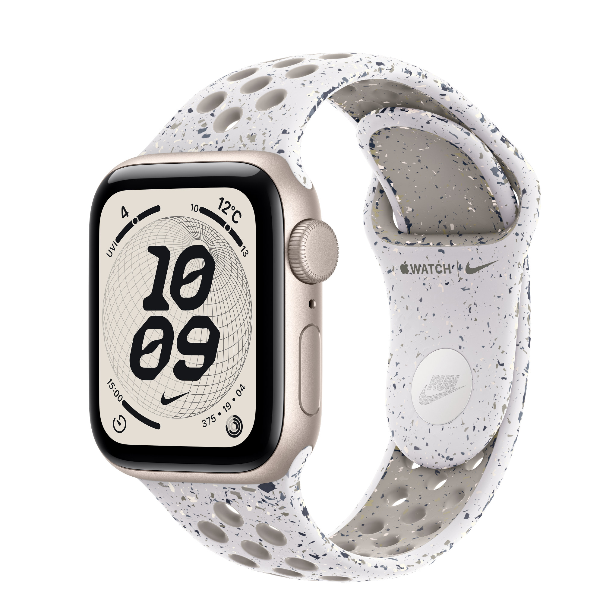 Apple Watch SE 3 (GPSモデル) - 40mmスターライトアルミニウムケース 