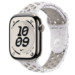 stainless steel apple watch nike series 44mm cellular