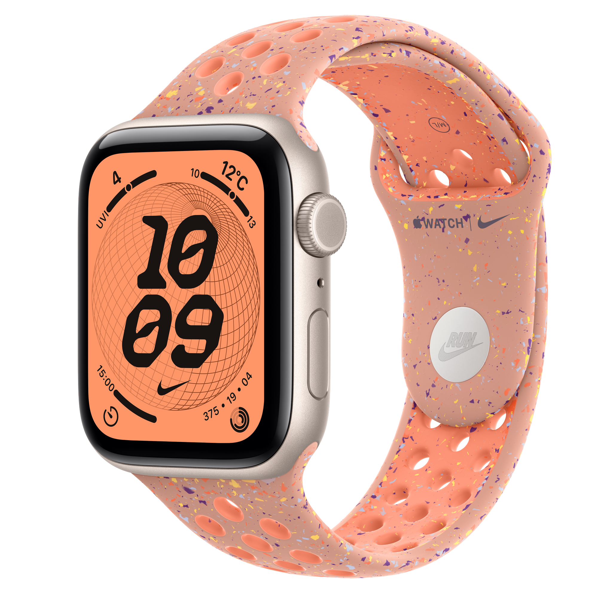 Apple Watch SE 3 (GPS + Cellularモ‍デ‍ル) - 44mmスターライト 