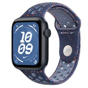 Buy Apple Watch SE 3 GPS, 44mm Midnight Aluminum Case with Blue 